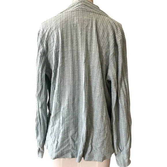 ❤️ Anthropologie x Maeve ‘Rafela Hacci’ Faux Wrap Sweater in Mint - Picture 8 of 11